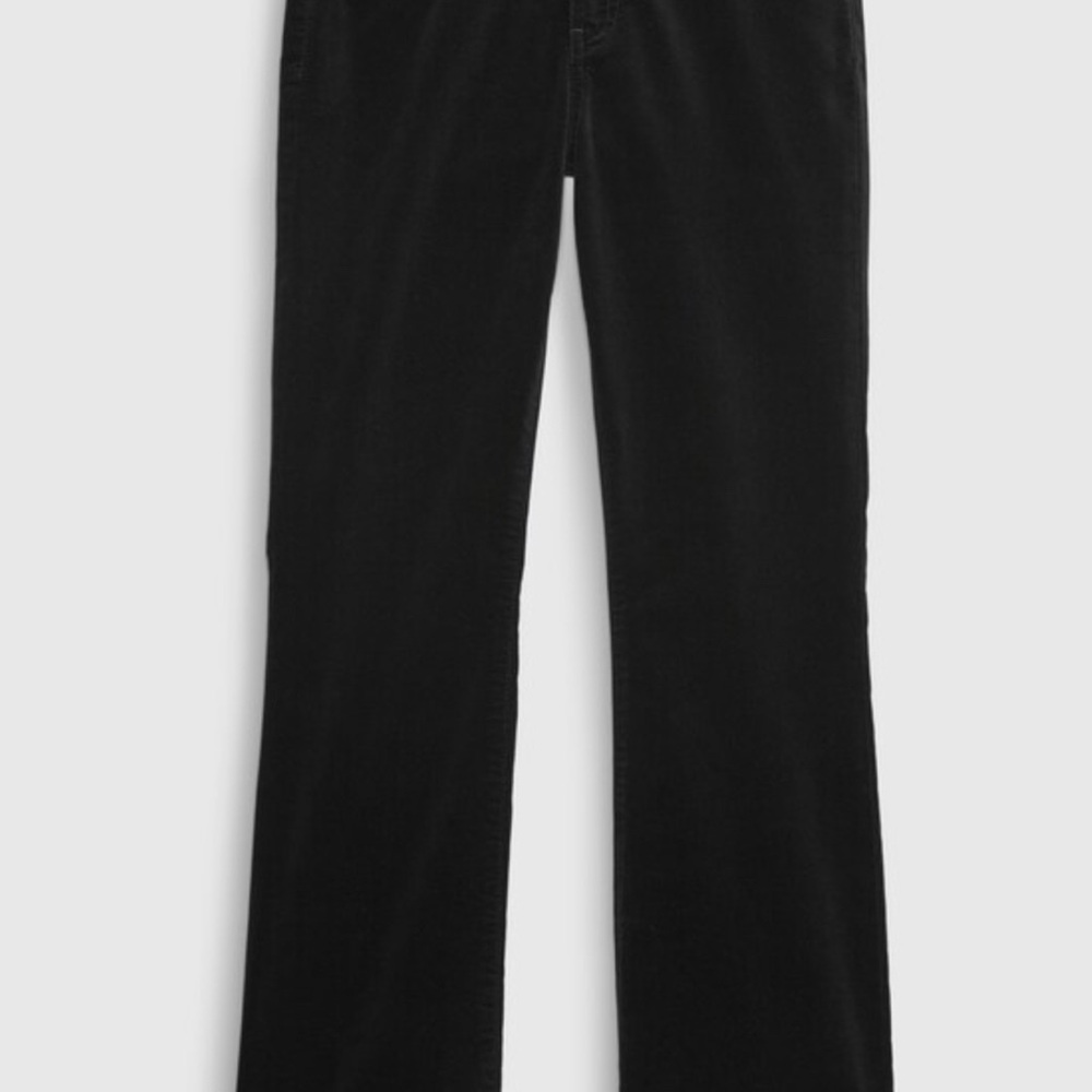 Mid Rise Velvet Jeans
